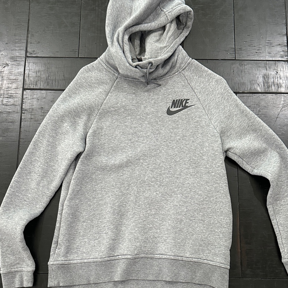 Nike Men's Heather Gray Hoodie